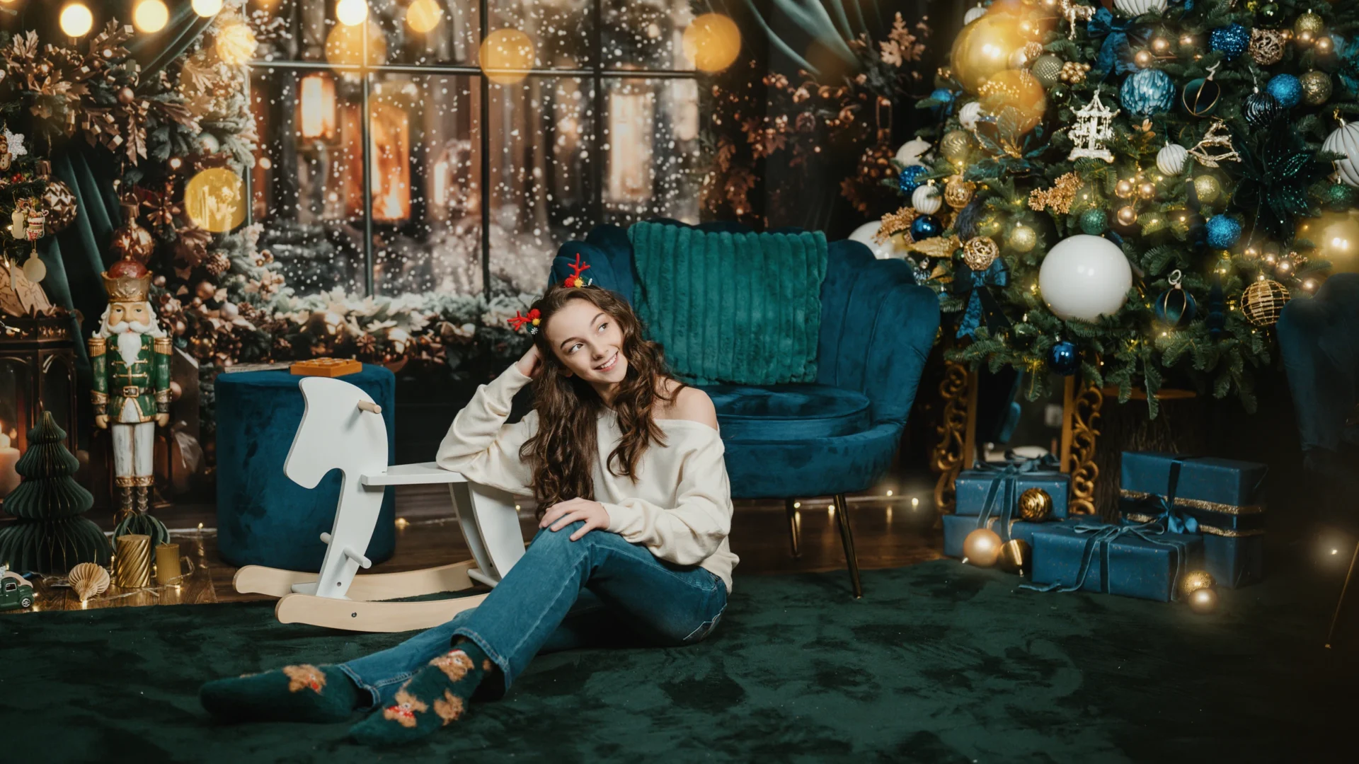 S4 03982 Gift Card Foto di Natale